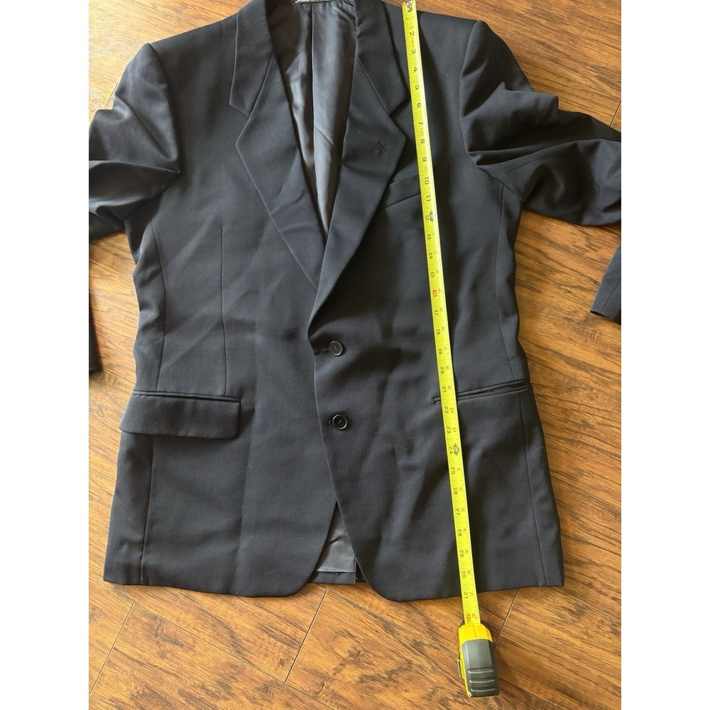 Conte di Roma Men's 2 Piece Suit Blazer Jacket & Pants Dark Blue 42L - Picture 7 of 13